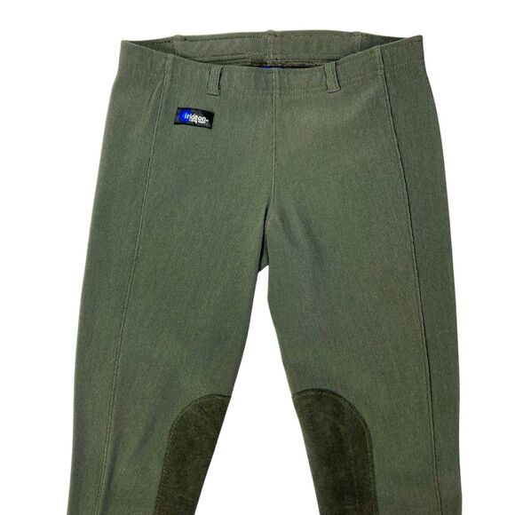 Irideon Issential Cargo Knee Patch Riding Jodhpur Pants M Graphite Gray Stretchy - Picture 3 of 16
